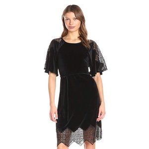 Yoana Baraschi Women's Velvet Undergroud Mini Dress